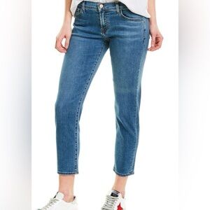J Brand Classic Blue Cropped Jeans